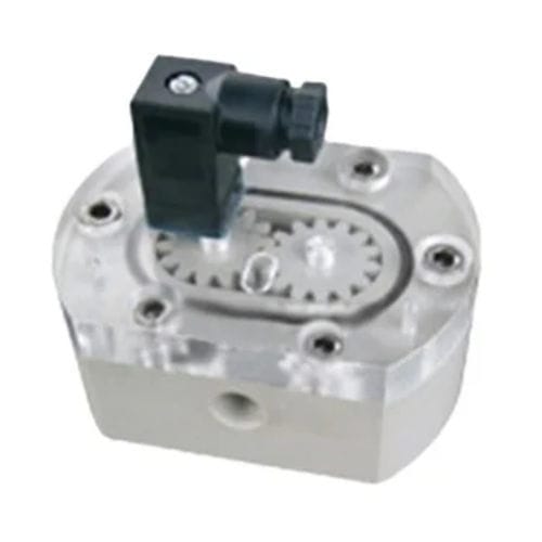 Caudalímetro de engranaje - VZB-04-PP-VA - Riels Instruments - de rotor / volumétrico / para líquido