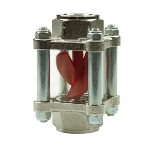 Indicador de caudal - RIV900 series  - Riels Instruments - de hélice / de vidrio / para la industria alimentaria