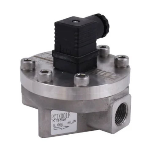 Caudalímetro de piñones ovalados - RIF400-M series  - Riels Instruments - volumétrico / para líquido / roscado