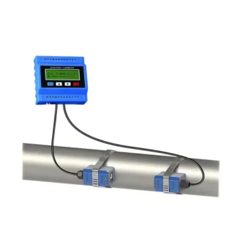 Caudalímetro por ultrasonidos - RIF600S - Riels Instruments - volumétrico / para líquido / clamp-on