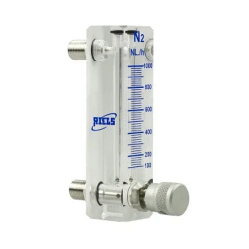 Caudalímetro de área variable - RIV200G series  - Riels Instruments - volumétrico / para gas / DN10 - 3/8"