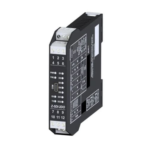 Módulo de tratamiento de señal de entrada - Z-5DI-2DO - Riels Instruments - salidas digitales / en riel DIN / configurable