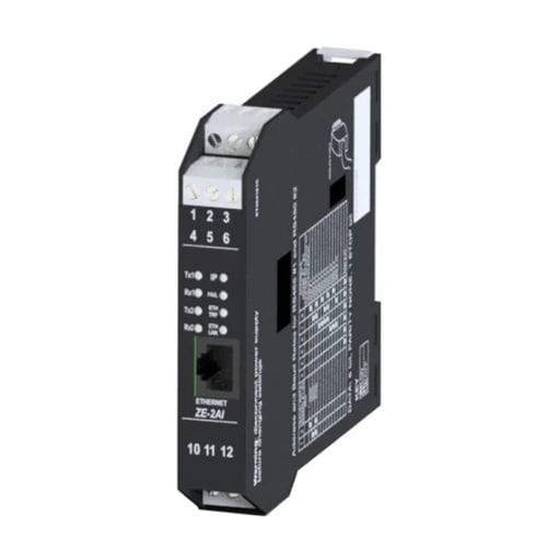 Módulo de tratamiento de señal de entrada - ZE-2AI - Riels Instruments - entradas analógicas / de salida / en riel DIN