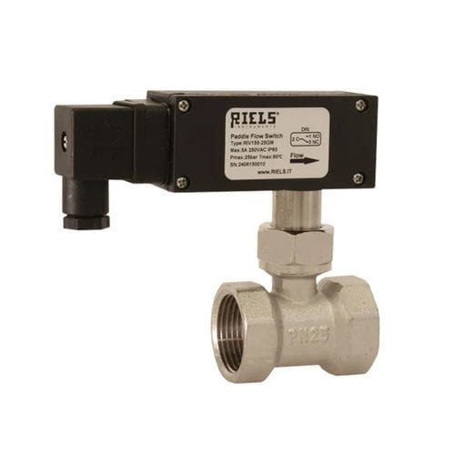 Controlador de caudal mecánico - RIV15 series - Riels Instruments - de palanca / para líquido / roscado