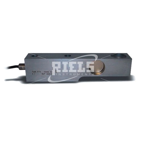 Célula de carga de compresión - FT2  - Riels Instruments - tipo viga / de galga extensométrica / 2 mV/V