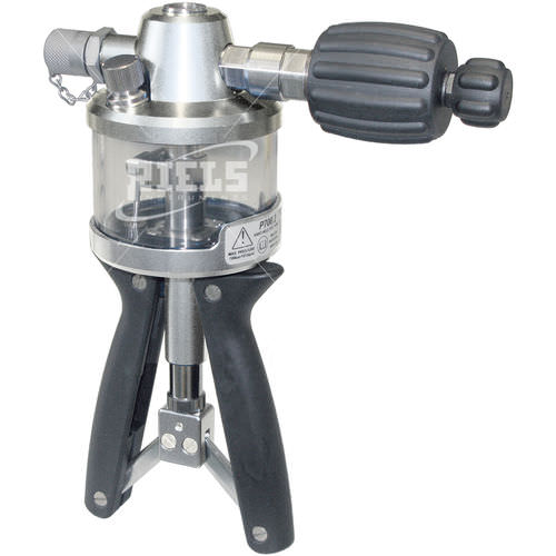 Bomba de calibración neumática - HTP1 - Riels Instruments - manual / de alta presión / para la generación de presión