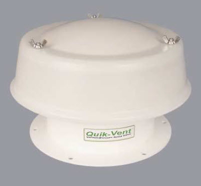 Válvula de alivio para transporte neumático - Quik-Vent™ 684 series - Dynamic Air - de membrana