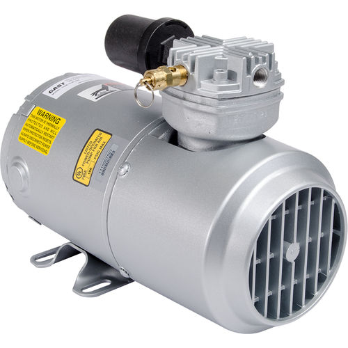 Compresor de pistón - 1L series - GAST - de aire / con motor eléctrico / estacionario