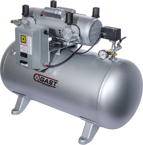 Compresor de pistón - 8HDM-11TD-M853 - GAST - de aire / con motor eléctrico / estacionario