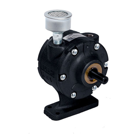 Motor neumático de engranaje - GAST - para bomba / compacto / no lubricado