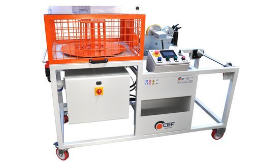Enrollador de tubo - ELECTRA 0350 - CEF ENGINEERING s.r.l. - para cable eléctrico / motorizado / móvil