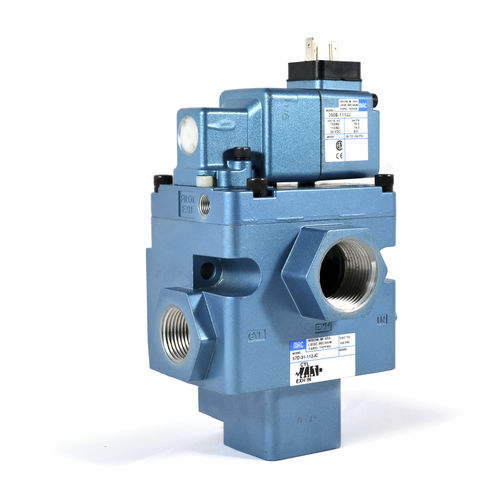 Distribuidor neumático de cajón - 57 series - MAC Valves - accionado por solenoide / de control directo / de 3/2 vías