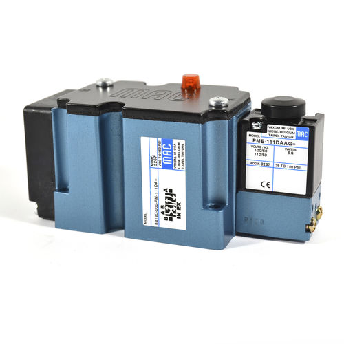 Distribuidor neumático de cajón - 6300 series - MAC Valves - accionado por solenoide / de control asistido / de 4/2 vías