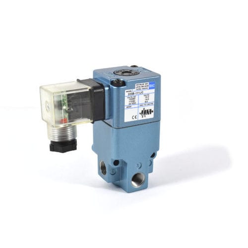 Distribuidor neumático de clapeta - 200 Series - MAC Valves - accionado por solenoide / de control directo / de 3/2 vías