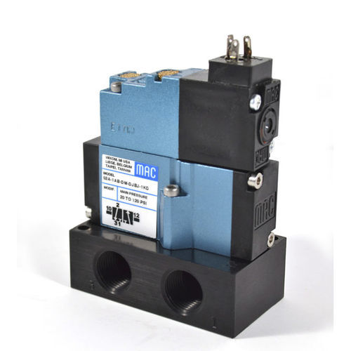 Distribuidor neumático de cajón - 53 Series - MAC Valves - accionado por solenoide / de control directo / de 3/2 vías