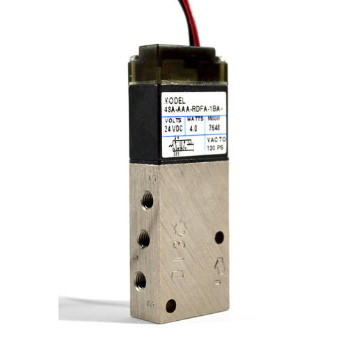 Distribuidor neumático de clapeta - 43 Series - MAC Valves - de globo / accionado por solenoide / de control directo