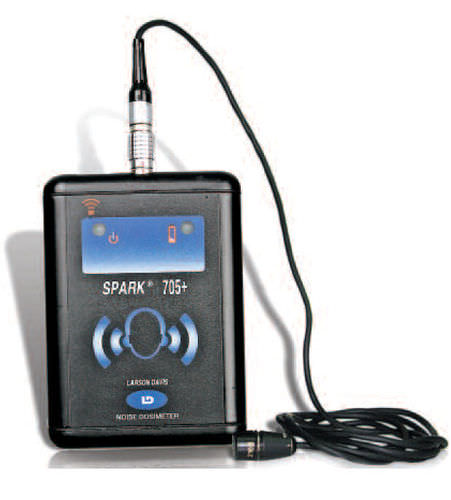 Dosímetro de ruido - Spark® 705+     - Larson Davis - personal