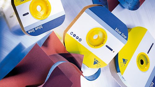 Rodillo abrasivo de papel - 2601 sianor j - sia Abrasives