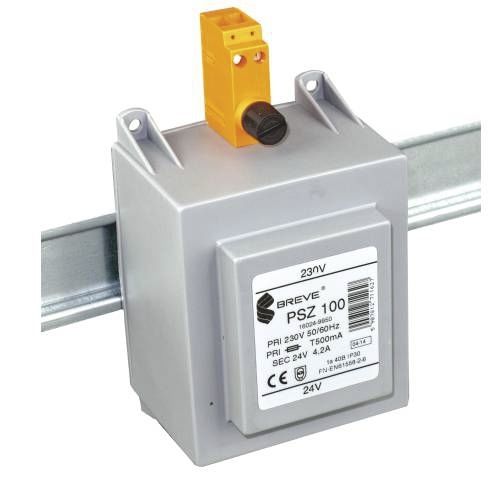 Transformador de aislamiento - PSZ series - BREVE-Tufvassons - encapsulado / en riel DIN / EN61558