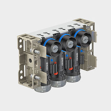 Conector de alimentación eléctrica - MPC - Stäubli Electrical Connectors AG - 4 polos / 2 polos / 3 polos