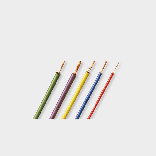 Cable monoconductor aislado - SILI-E Series - Stäubli Electrical Connectors AG - de cobre / de silicona / flexible