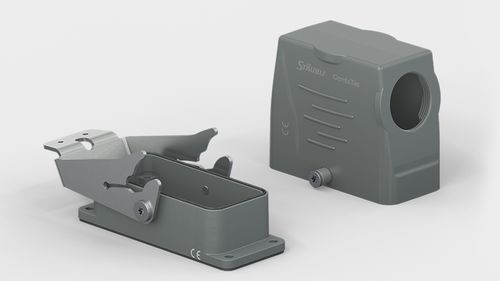 Tapa de conector eléctrica - CT-CH2-S/SSL - Stäubli Electrical Connectors AG - IP65 / de plástico / rectangular