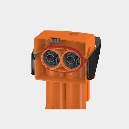 Conector 2 polos - PM-MP10-2SDD-IT - Stäubli Electrical Connectors AG - de datos / de alimentación eléctrica / en ángulo recto