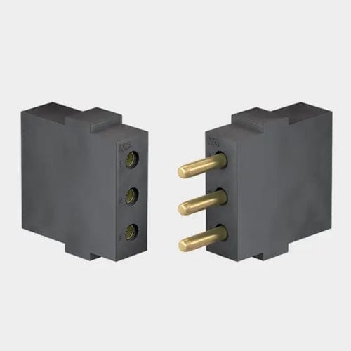 Módulo conector neumático - CT-E3-3/B - Stäubli Electrical Connectors AG - de engaste / de potencia / 2 polos