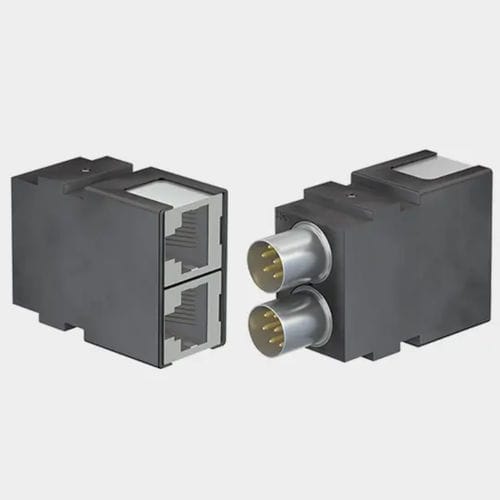 Módulo conector de datos - CT-RJ45/B - Stäubli Electrical Connectors AG - coaxial / Ethernet / RJ45
