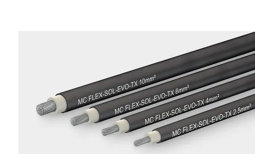 Cable eléctrico de alimentación - Flex-Sol-Evo-TX - Stäubli Electrical Connectors AG - con aislamiento de poliolefina / IEC