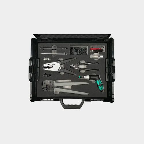 Caja de herramientas para electricista - PV-Installer Tool Case SET - Stäubli Electrical Connectors AG - de plástico / con asas