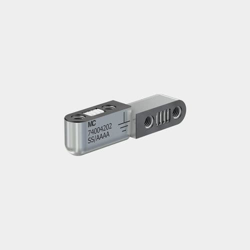 Bisagra de pivote - EGH-061/SS - Stäubli Electrical Connectors AG - de acero inoxidable / de aluminio / de encaje