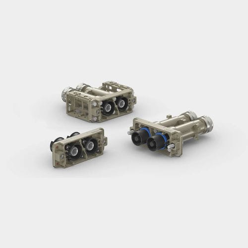 Conector de alimentación eléctrica - IEC 62847 - Stäubli Electrical Connectors AG - recto / de potencia / blindado