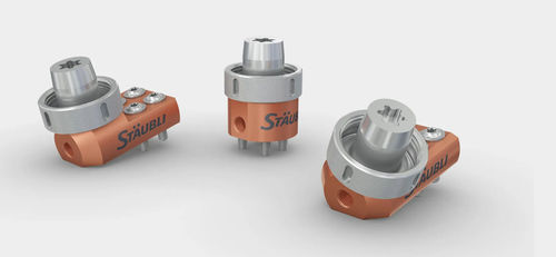 Conector de bidones - GAC - Stäubli Electrical Connectors AG - de alimentación eléctrica / de tornillo / de corriente fuerte
