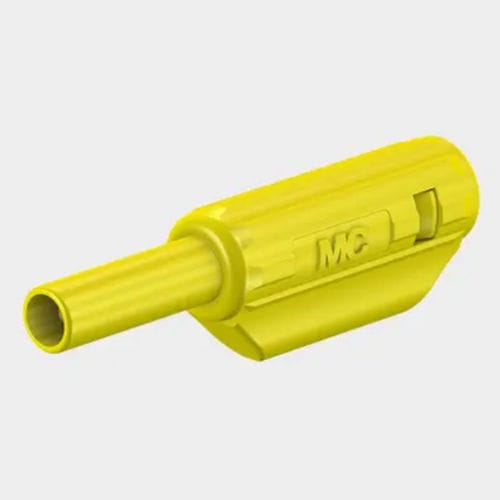 Tapón cilíndrico - SL205-K - Stäubli Electrical Connectors AG - macho / de plástico / negro de goma