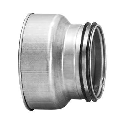 Reductor hembra-hembra hembra - RCFU - LINDAB - para conducto de ventilación / de acero