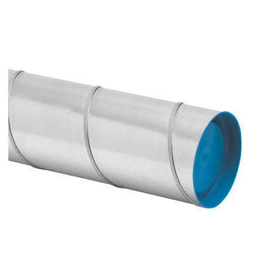 Conducto de aire flexible - SRL - LINDAB - circular / acero / para ventilación