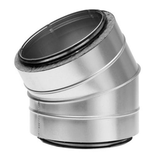 Codo para cañería de acero - BFUI series - LINDAB - para ventilación / 90° / 30°