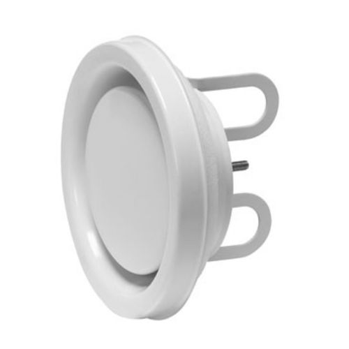 Válvula de disco - KSU - LINDAB - manual / para aire / de acero galvanizado