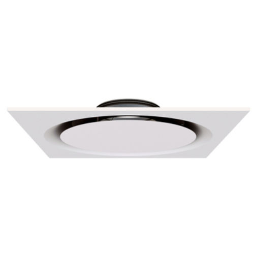 Difusor de aire circular - LCP - LINDAB - cuadrado / de techo / a ras