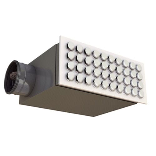 Difusor de aire de sección rectangular - NR19 - LINDAB - de pared / horizontal / box