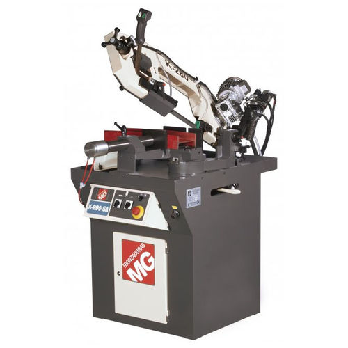 Sierra de cinta - K-280-SA - TRONZADORAS MG - para acero / semiautomática / con sistema de refrigeración