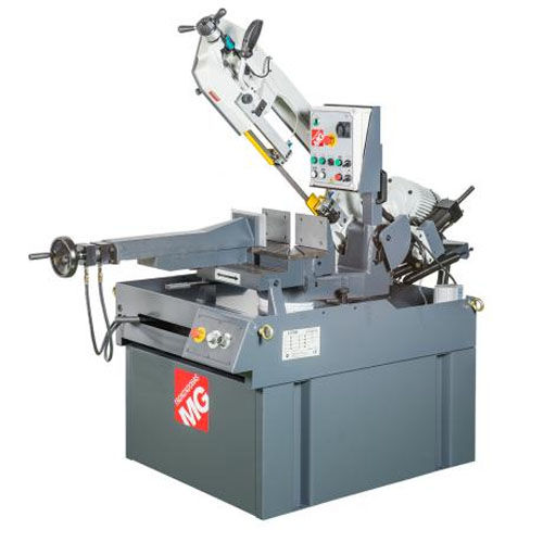 Sierra de cinta - CY-350-SA-DI - TRONZADORAS MG - para acero / semiautomática / con sistema de refrigeración