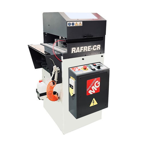 Retestadora para aluminio - RAFRE CR-SA - TRONZADORAS MG - para PVC / de ángulo variable / para perfiles PVC