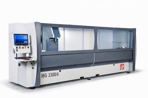 Centro de mecanizado CNC 4 ejes - MG-3300 /4 - TRONZADORAS MG - vertical / para material plástico / para aluminio