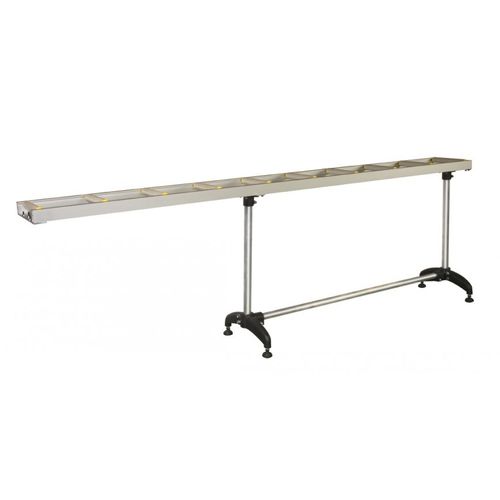 Transportador de rodillos - E series - TRONZADORAS MG - horizontal / de alimentación / para sierra