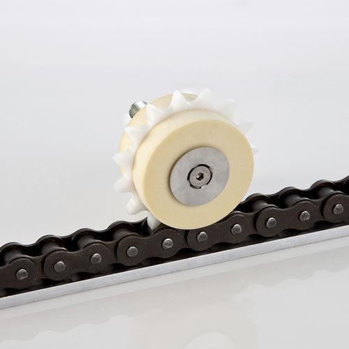 Piñón de lubricación de cadenas - LAT-KR series - GRUETZNER GmbH - de cadena doble / para cadena de paso largo