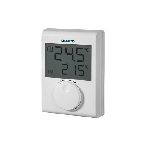 Termostato electrónico - RDH100 - Siemens Building Technology HVAC Products - de pared / IP20 / para HVAC
