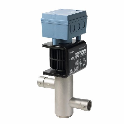 Válvula para refrigerante - MVL661.15-0.4 - Siemens Building Technology HVAC Products - de globo / eléctrica / IP65