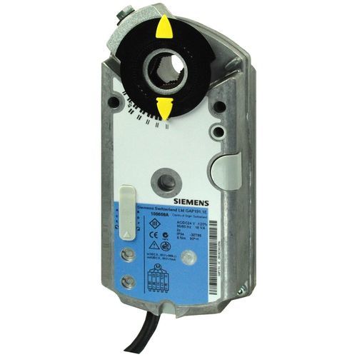 Actuador de compuerta neumático - GAP191.1E - Siemens Building Technology HVAC Products - lineal / rotativo / IP54